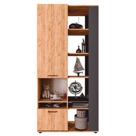 Комплект мебели в гостиную Маори Дуб золотой/Серый графит (CLP) | Интернет магазин Масса Мебель