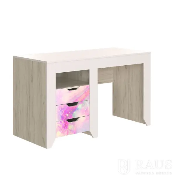 Мебель для детской Буква Дуб крафт белый/Пони (RAU | Интернет магазин Масса Мебель