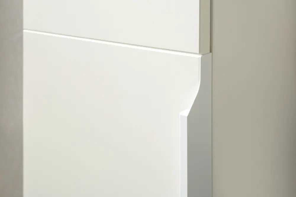 Комплект мебели в прихожую Октава  Дуб Крафт Золотой/Белый Шагрень (Mob) 