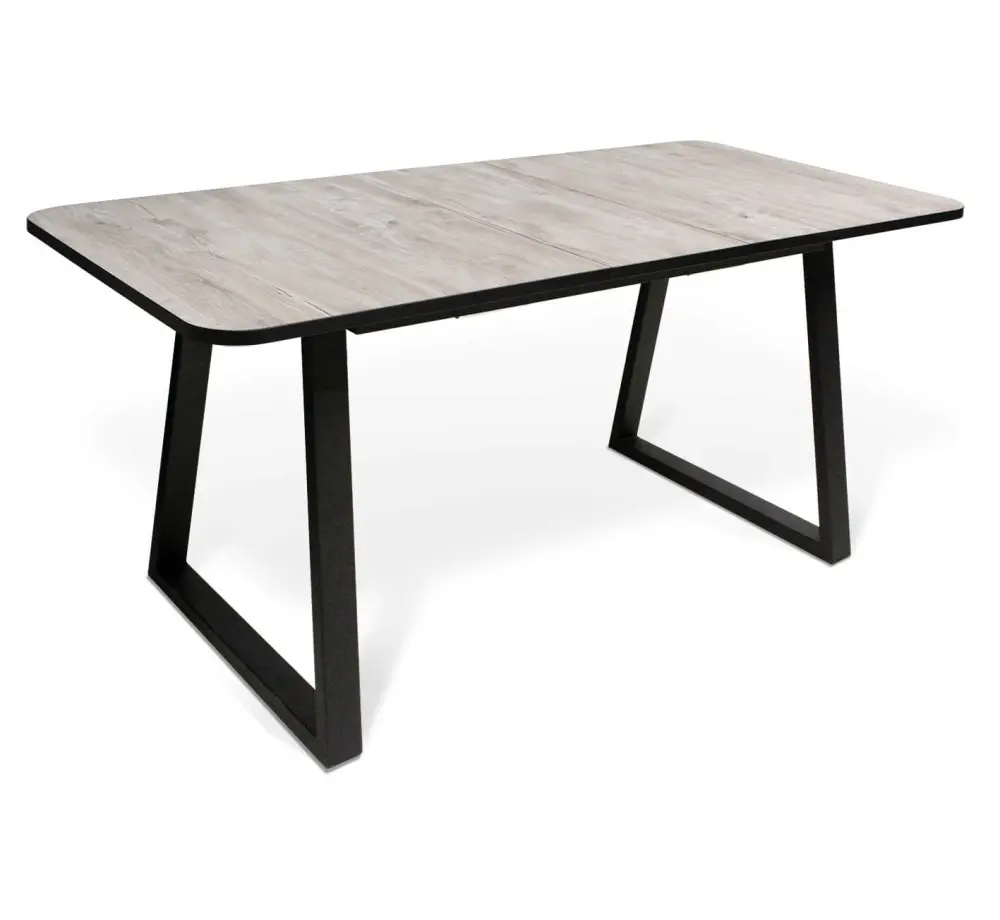 Стол раздвижной SHT-T40/130-160 дуб аляска / черный (SHF) 