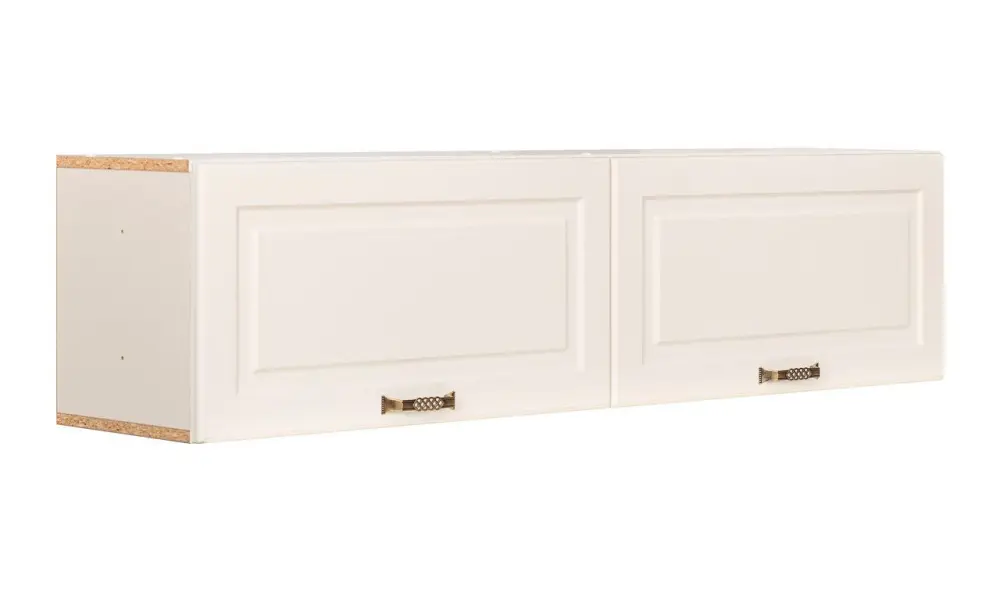 Шкаф навесной Ливерпуль белый ясень ваниль (Mob) 