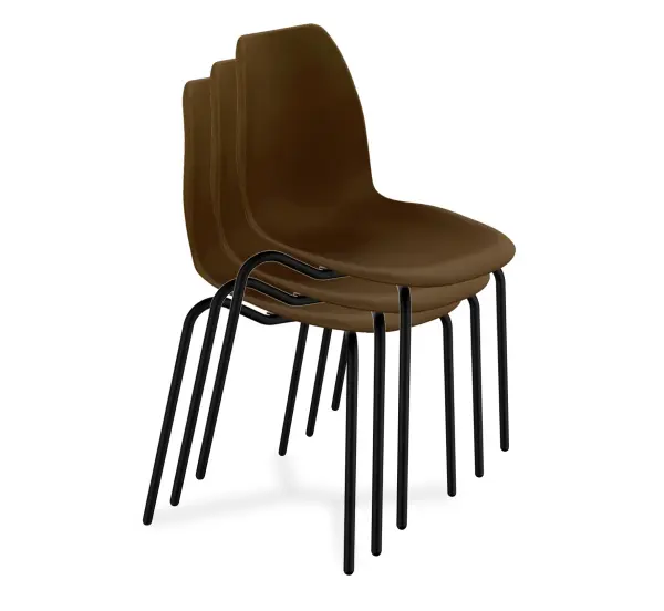 Стул SHT-ST29/S130 HD коричневый / черный муар (SHF) | Интернет магазин Масса Мебель