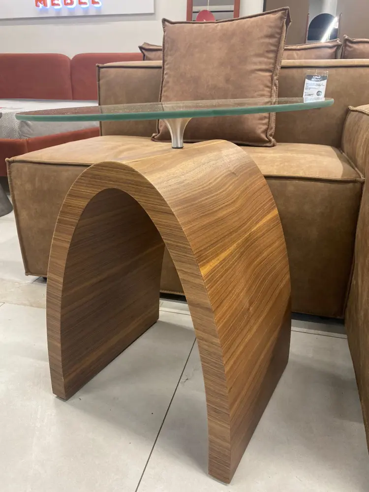 Кофейный столик Larex 630 мдф, стекло Турция | Интернет магазин Масса Мебель