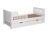 Кровать подростковая Fiora без ящиков, белый (ANT)  