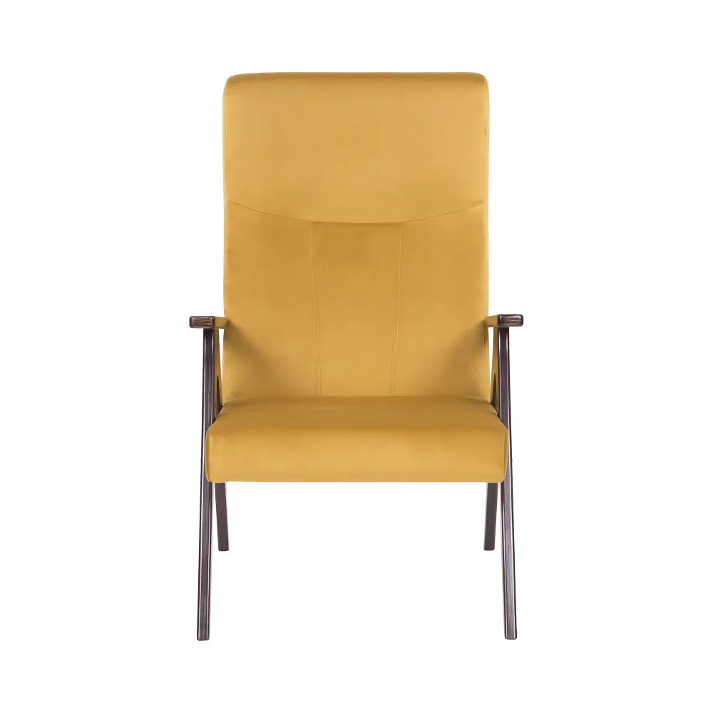 Кресло Оскар (Орех/охра Т09) GT - интернет магазин Масса Мебель