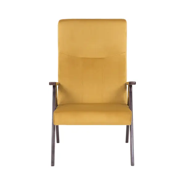 Кресло Оскар (Орех/охра Т09) GT - интернет магазин Масса Мебель