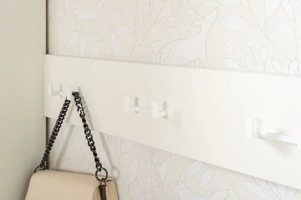 Комплект мебели в прихожую Октава  Дуб Крафт Золотой/Белый Шагрень (Mob) 