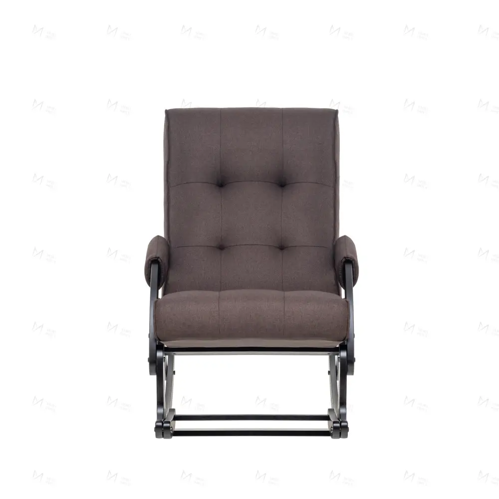 Кресло-качалка Leset Хилл с подножкой Венге /Малмо 28 (IM)