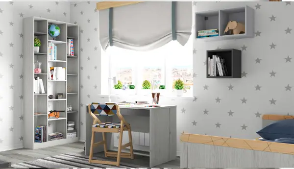 Стол письменный коллекция НьюТон Грэй (POP) 