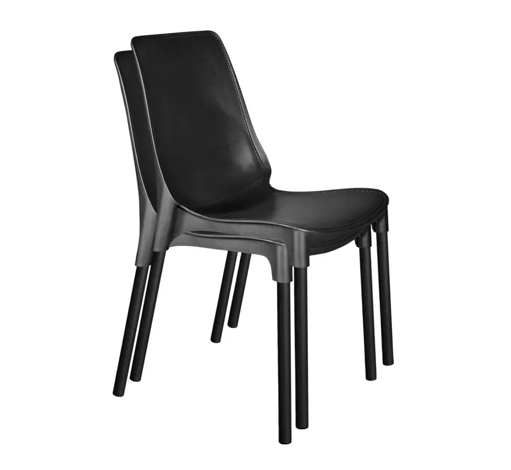 Стул SHT-ST75/S424-С пластик/кожа (SHF) | Интернет магазин Масса Мебель