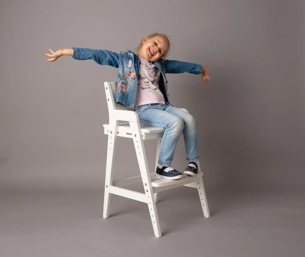 Растущая мебель комплект стол и стул Вуди (POP) 