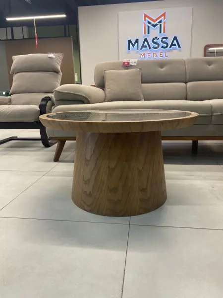 Кофейный столик Larex 645 мдф, стекло Турция | Интернет магазин Масса Мебель