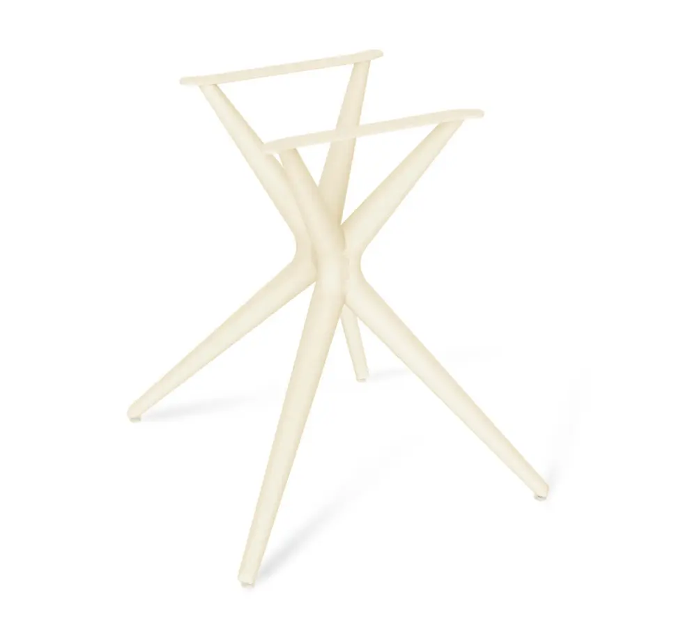 Стол пластиковый квадратный SHT-TU30/TT30 83/83 бежевый/бежевый(SHF) 