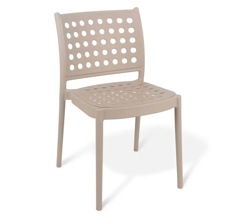 Стул пластиковый SHT-S181 молочный какао (SHF) | Интернет магазин Масса Мебель