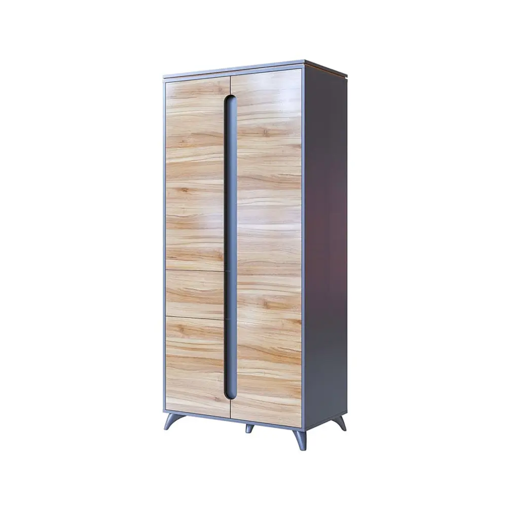 Модульная спальня Сканди Серый графит (CLP) | Интернет магазин Масса Мебель