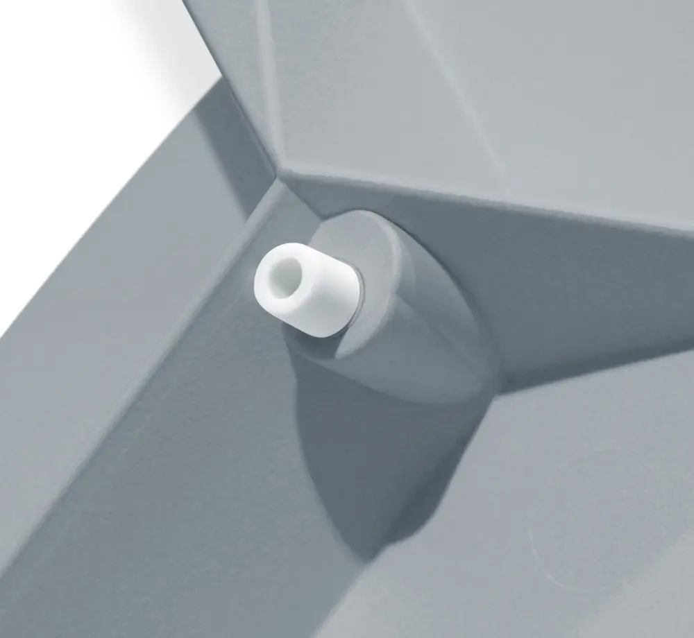 Стул SHT-S111-P пластик серый SHF  | Интернет магазин Масса Мебель