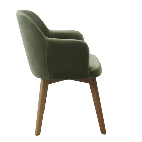 Стул мягкий деревянный Моника AL WOOD (VIS) | Интернет магазин Масса Мебель