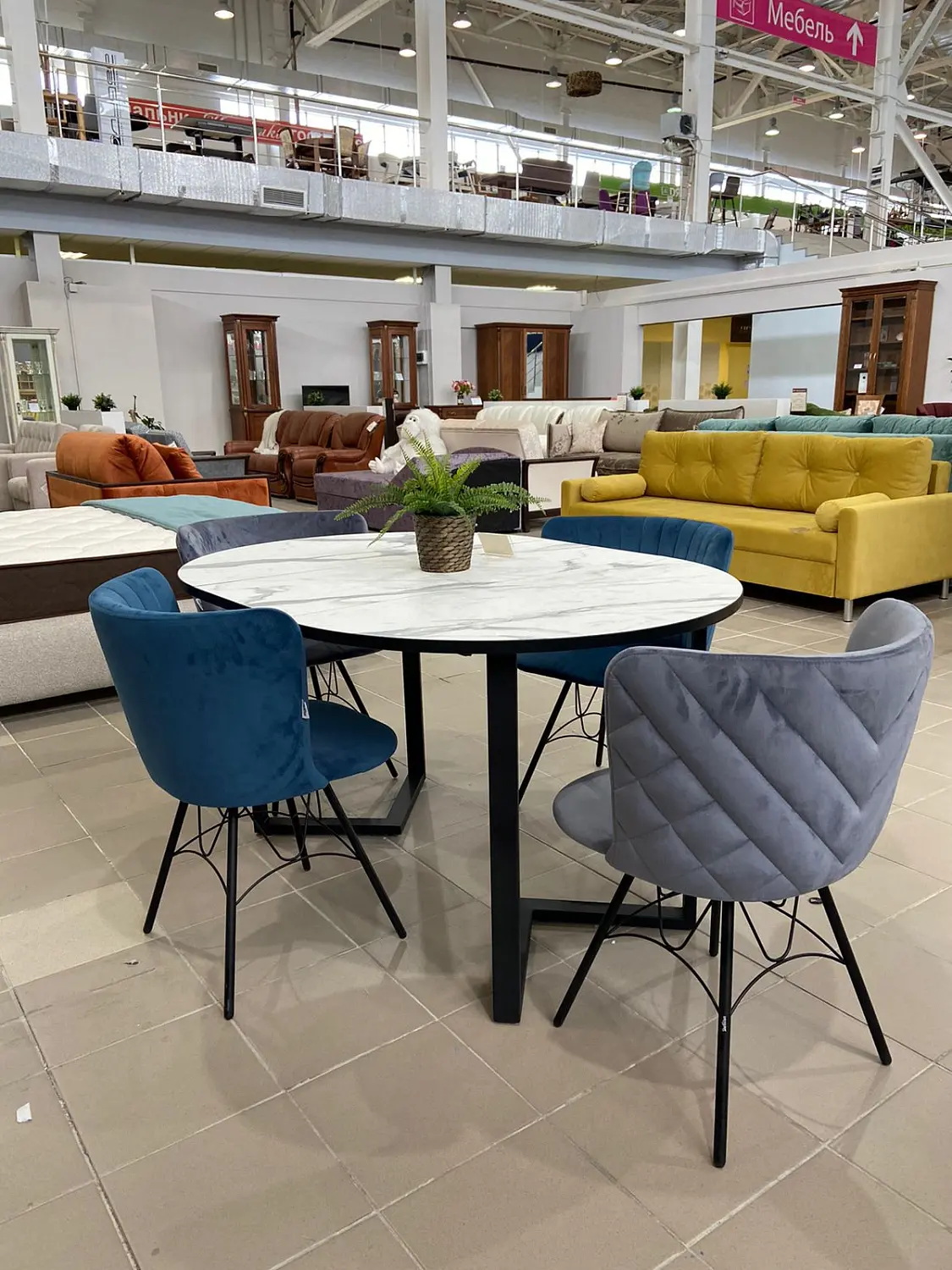 Обеденный стол раздвижной SHT-T41/100-140 SHF