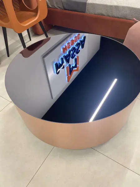 Кофейный столик Larex 53 мдф, зеркало (Турция) 