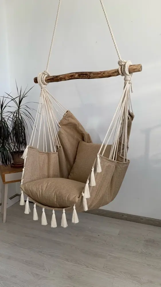 Кресло-гамак "базовая модель с кистями" 