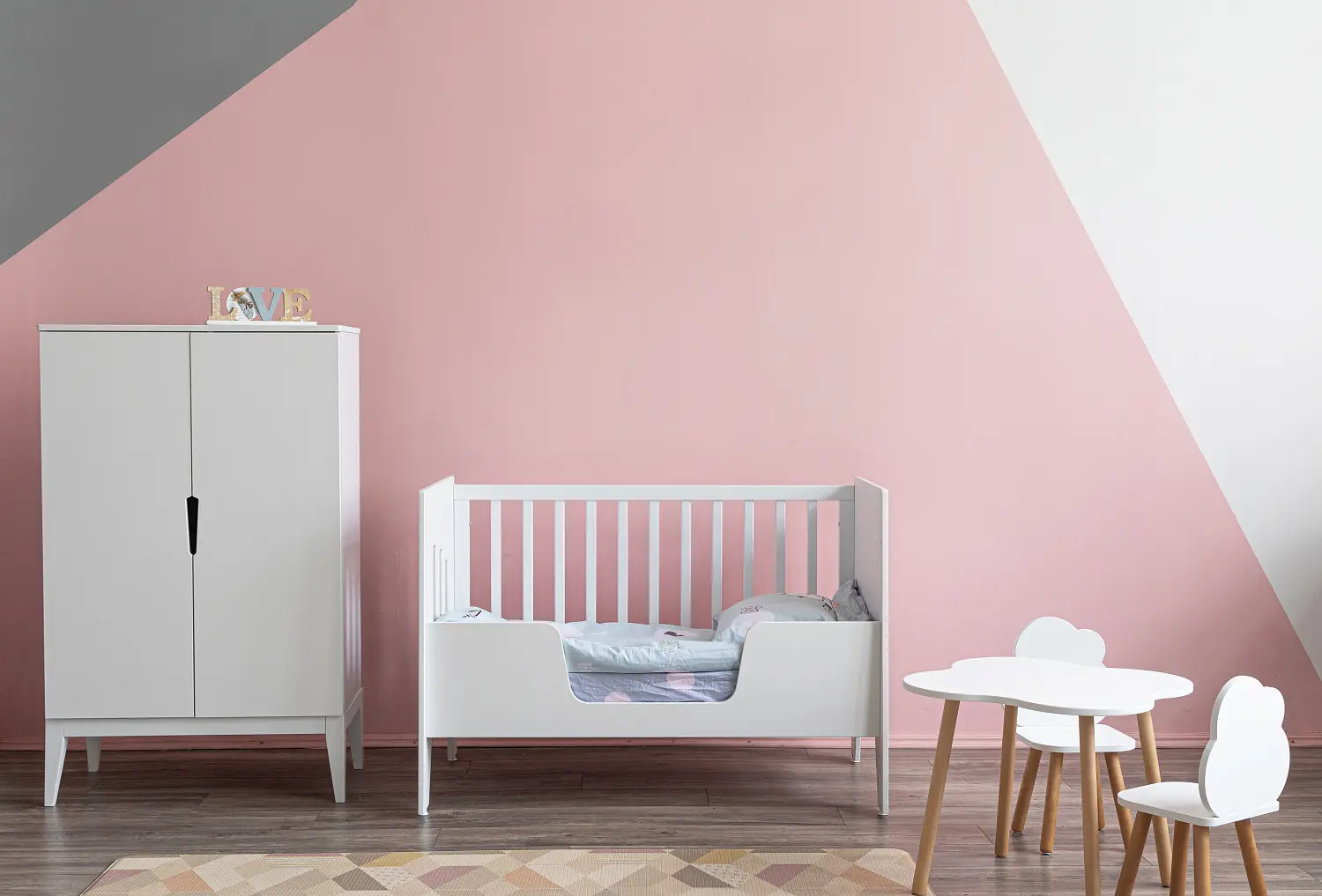 Стул "Облако" белый/ дерево ДМ002 (ANT)