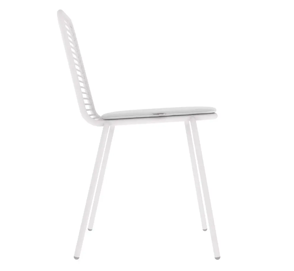 Стул SHT-S153-CN1 белый муар / белый (SHF) | Интернет магазин Масса Мебель