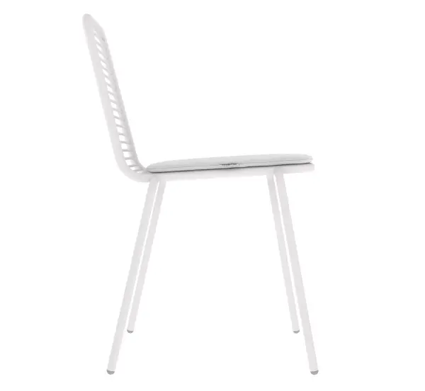 Стул SHT-S153-CN1 белый муар / белый (SHF) | Интернет магазин Масса Мебель