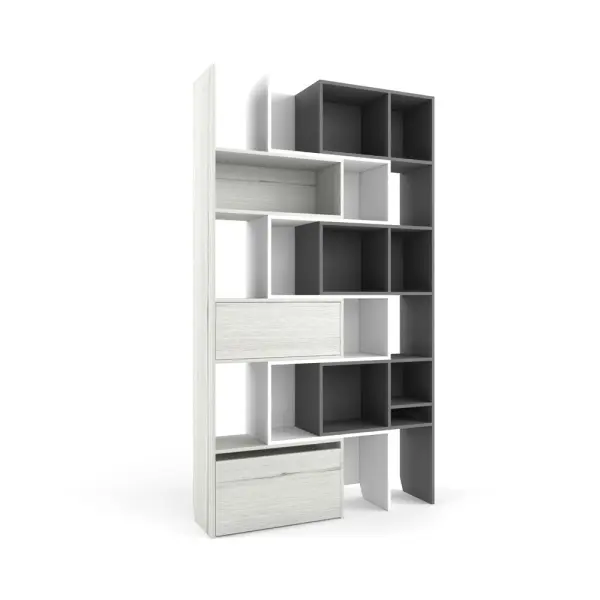 Стеллаж трансформер коллекция Ньютон Грэй (POP) 