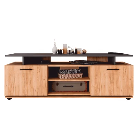 Комплект мебели в гостиную Маори Дуб золотой/Серый графит (CLP) | Интернет магазин Масса Мебель