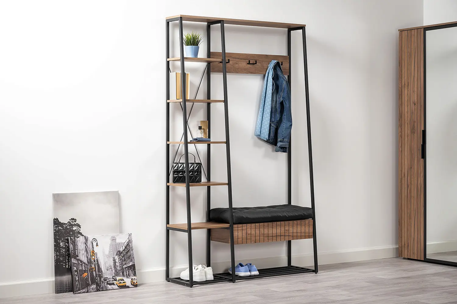 Комплект мебели в прихожую Гранд  Дуб Крафт табачный (Mob)