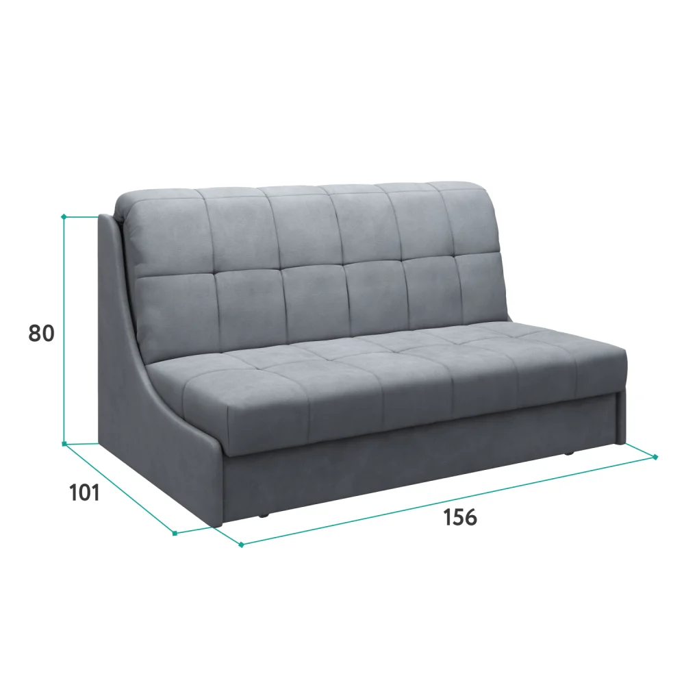 Диван кровать Токио прямой, спальное место 140х200 (DO) | Интернет магазин Масса Мебель