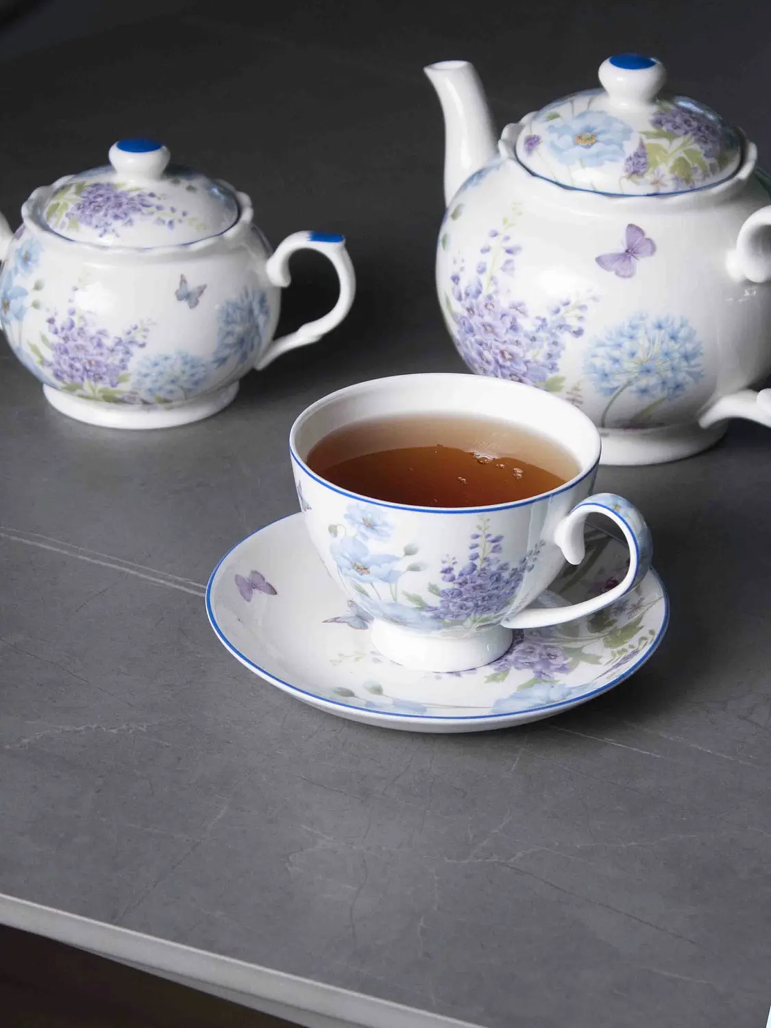 Стол обеденный раскладной SHT-T75 серый светлый /черный (SHF)