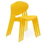 Стул пластиковый SHT-S111-P желтый / желтый (SHF) | Интернет магазин Масса Мебель