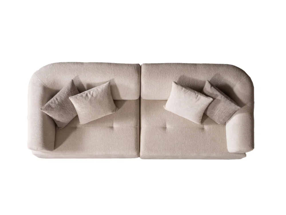 Диван прямой трехместный Dante 3 Seather (Турция) | Интернет магазин Масса Мебель