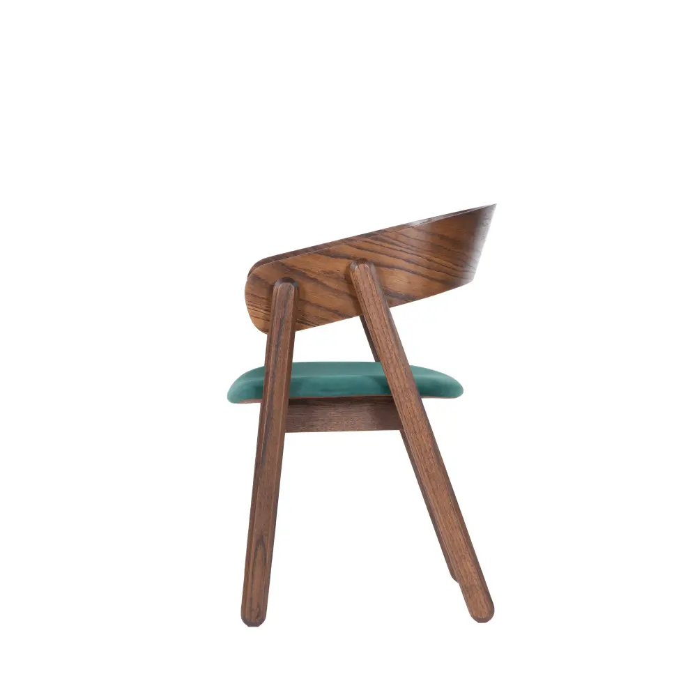 Стул Армада Орех американский/Фреш 25 зеленый (GT) | Интернет магазин Масса Мебель