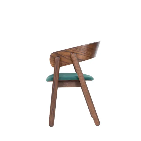 Стул Армада Орех американский/Фреш 25 зеленый (GT) | Интернет магазин Масса Мебель