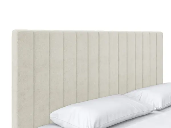 Кровать мягкая двуспальная Саманта 160х200 (MSS) (Бежевый)