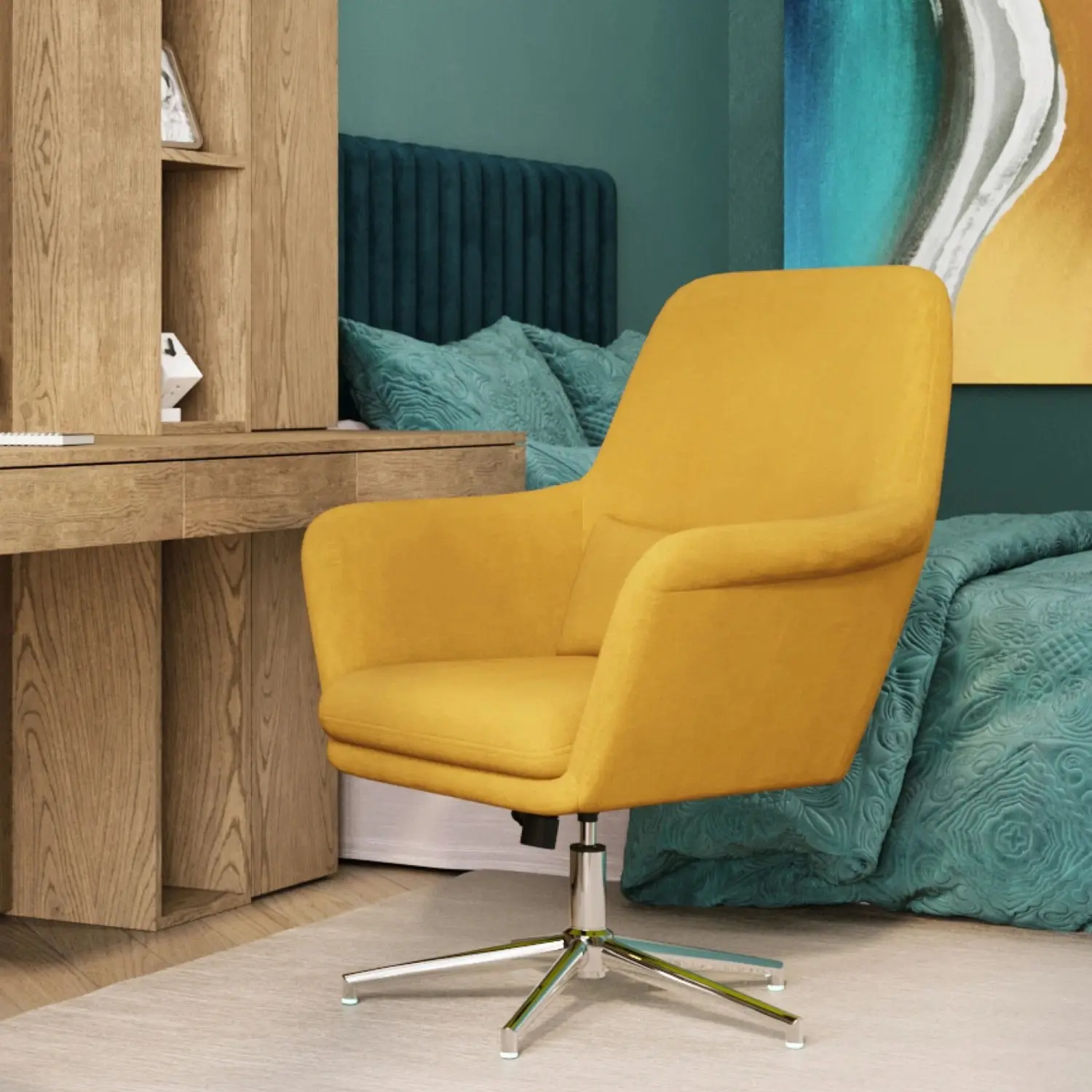 Кресло регулируемое Рон зеленый травяной (SG)