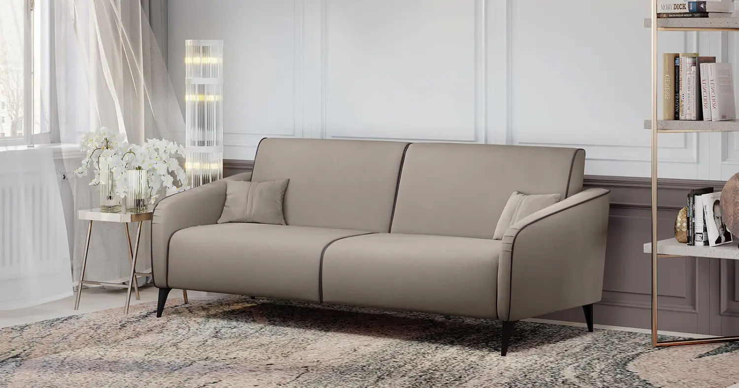 Диван прямой Ноэль книжка, велюр (NG)