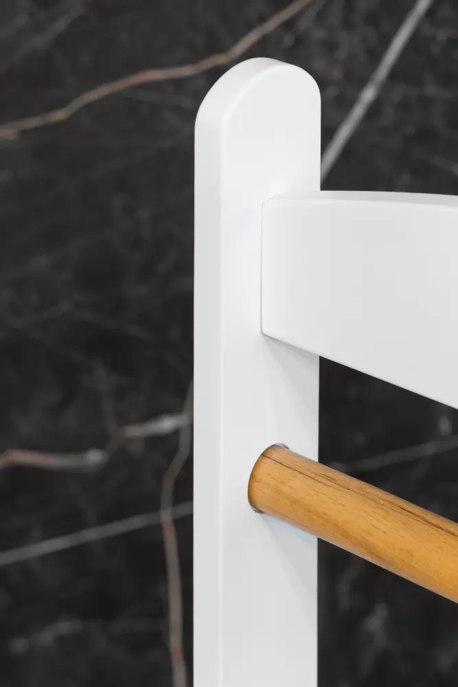 Вешалка детская напольная белый/дерево (ANT) | Интернет магазин Масса Мебель