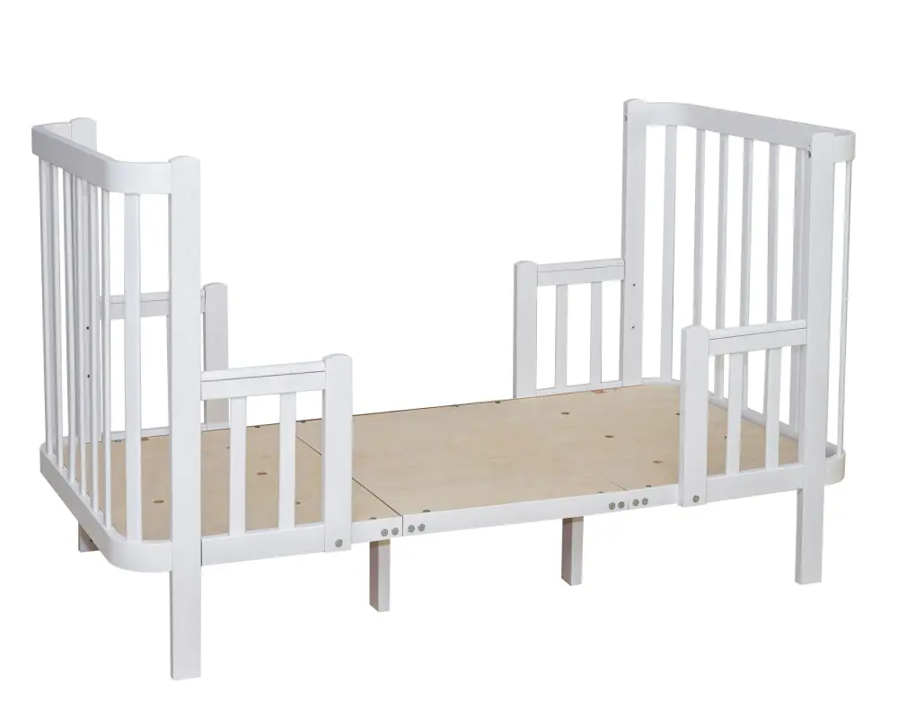 Кроватка трансформер Terra белый (ANT) 