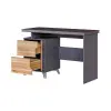 Стол письменный Сканди Серый графит/Орех лион (CLP) 