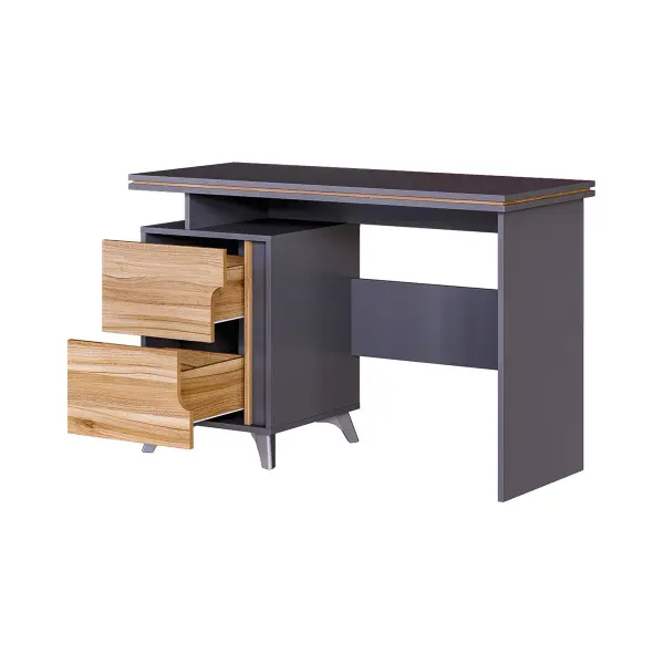 Стол письменный Сканди Серый графит/Орех лион (CLP) 