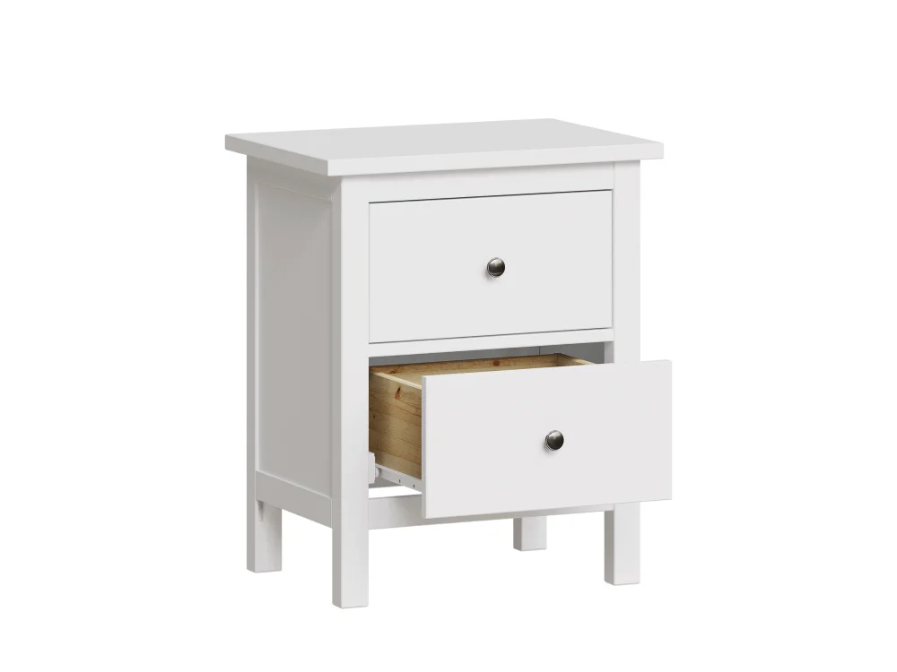 Комод с двумя ящиками Кантри 02 белый (GL) снято | Интернет магазин Масса Мебель