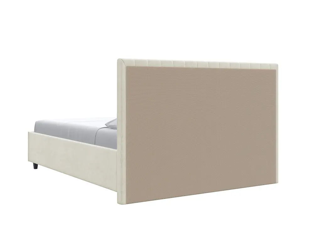 Кровать мягкая двуспальная Саманта 160х200 (MSS) (Бежевый)