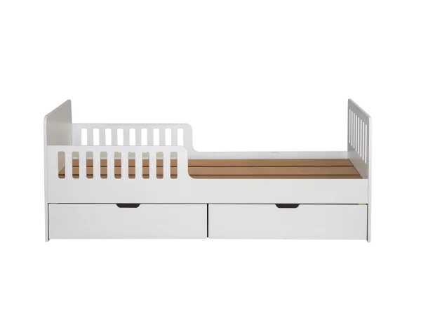 Кровать подростковая Fiora без ящиков, белый (ANT)  