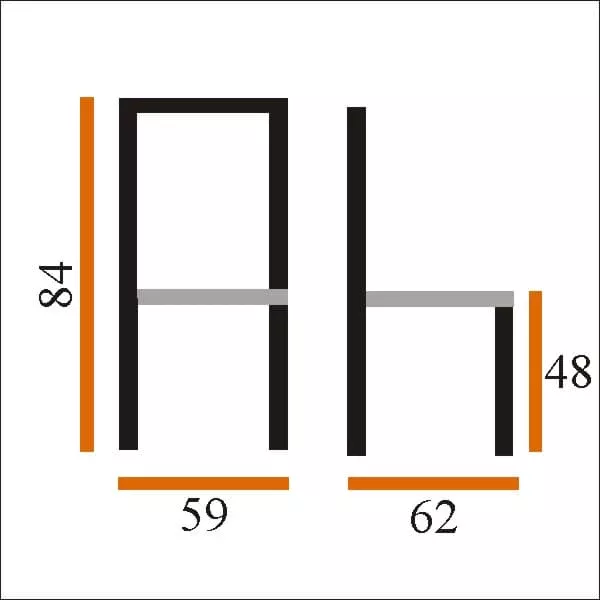 Стул ROT МОНИКА/AL с возвратно-поворотным механизмом (VIS) | Интернет магазин Масса Мебель