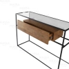 Консоль Sienna МДФ/Металл/Стекло (Турция) | Интернет магазин Масса Мебель