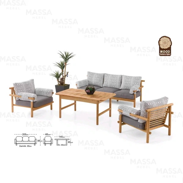 Комплект садовой мебели ABELYA (Турция) | Интернет магазин Масса Мебель