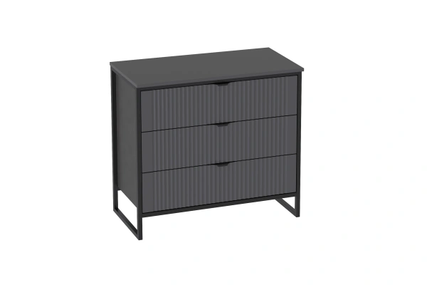 Комплект мебели для спальни Нора Металл Бруклин/Графит (MEBG) | Интернет магазин Масса Мебель